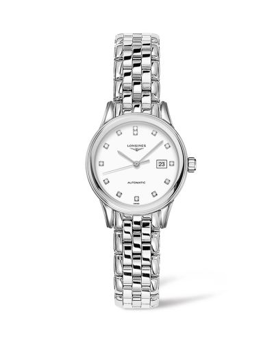Longines Flagship L4.374.4.27.6 White 30.00 mm Automatic