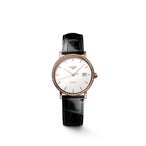Longines Elegant L4.378.9.12.4 White 27.20 mm Automatic