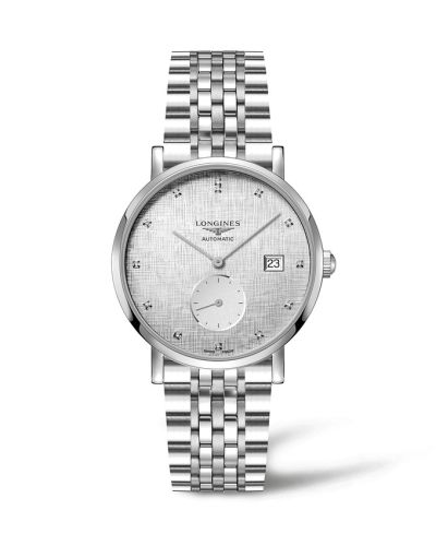 Longines Elegant L4.812.4.77.6 Silver 39.00 mm Automatic