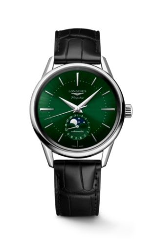 Longines Heritage L4.815.4.02.2 Green 38.50 mm Automatic
