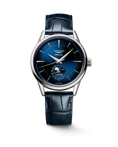 Longines Heritage L4.815.4.92.2 Blue 38.50 mm Automatic