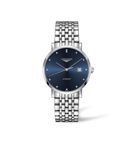 Longines Elegant L4.910.4.97.6 Blue 39.00 mm Automatic