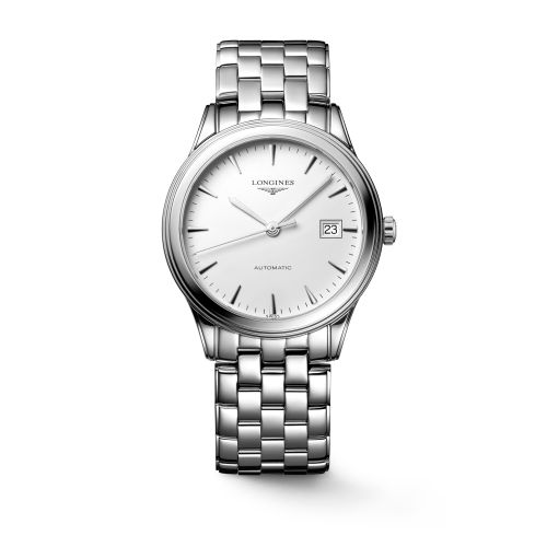 Longines Flagship L4.974.4.12.6 White 38.50 mm Automatic