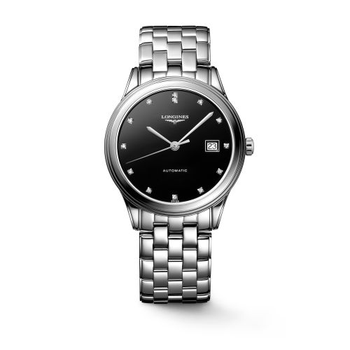 Longines Flagship L4.974.4.57.6 Black 38.50 mm Automatic