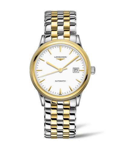 Longines Flagship L4.984.3.22.7 White 40.00 mm Automatic