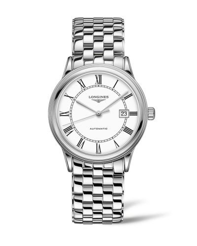 Longines Flagship L4.984.4.21.6 White 40.00 mm Automatic