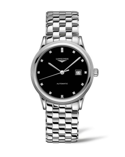 Longines Flagship L4.984.4.57.6 Black 40.00 mm Automatic