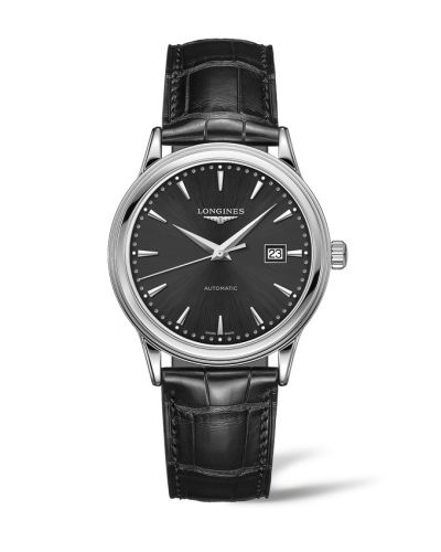Longines Flagship L4.984.4.59.2 Black 40.00 mm Automatic