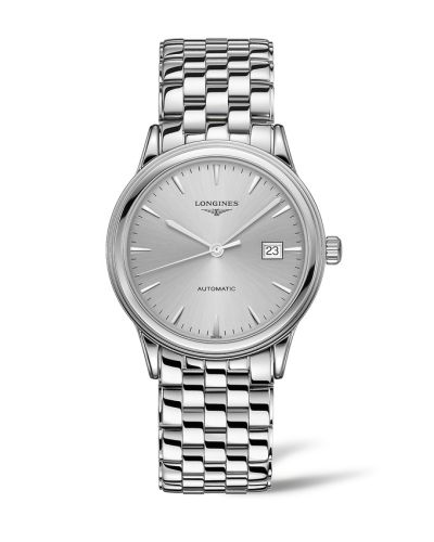 Longines Flagship L4.984.4.72.6 Silver 40.00 mm Automatic