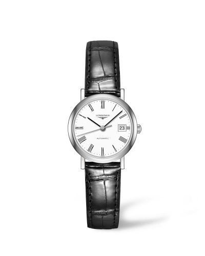 Longines Elegant L4.309.4.11.2 White 25.50 mm Automatic