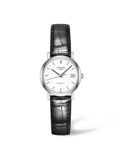 Longines Elegant L4.309.4.12.2 White 25.50 mm Automatic