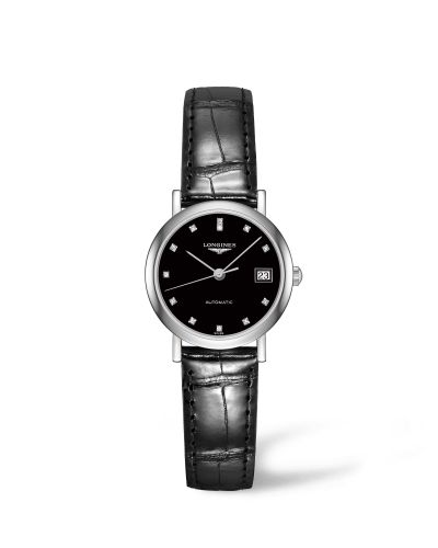 Longines Elegant L4.309.4.57.2 Black 25.50 mm Automatic