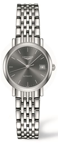 Longines Elegant L4.309.4.72.6 Grey 25.50 mm Automatic