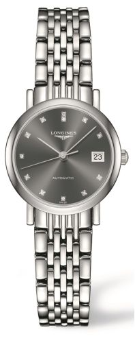 Longines Elegant L4.309.4.78.6 Grey 25.50 mm Automatic