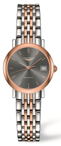 Longines Elegant L4.309.5.72.7 Grey 25.50 mm Automatic