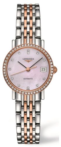 Longines Elegant L4.309.5.89.7 Pink 25.50 mm Automatic