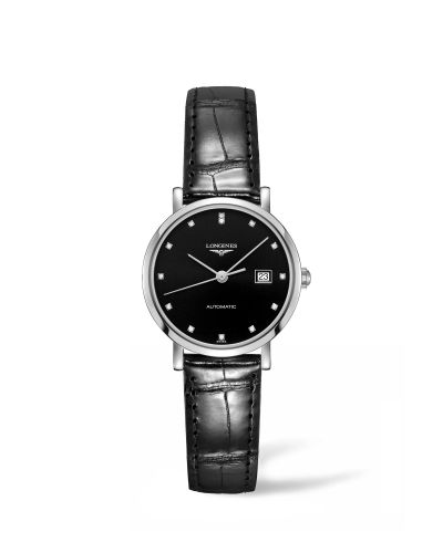 Longines Elegant L4.310.4.57.2 Black 29.00 mm Automatic