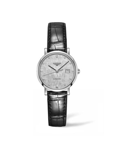 Longines Elegant L4.310.4.77.2 Silver 29.00 mm Automatic