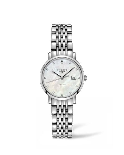 Longines Elegant L4.310.4.87.6 White 29.00 mm Automatic