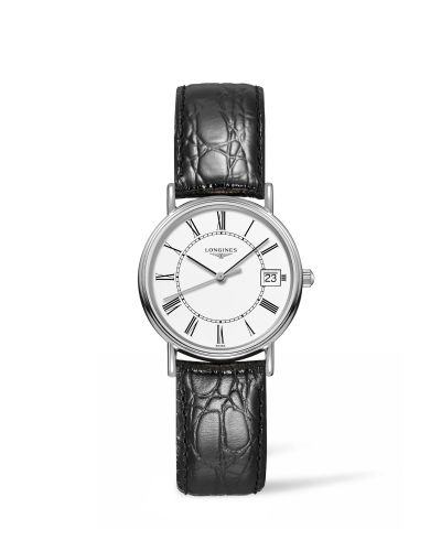 Longines Presence L4.320.4.11.2 White 30.00 mm Quartz