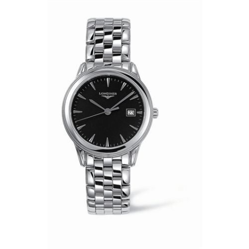 Longines Flagship L4.716.4.52.6 Black 36.00 mm Quartz