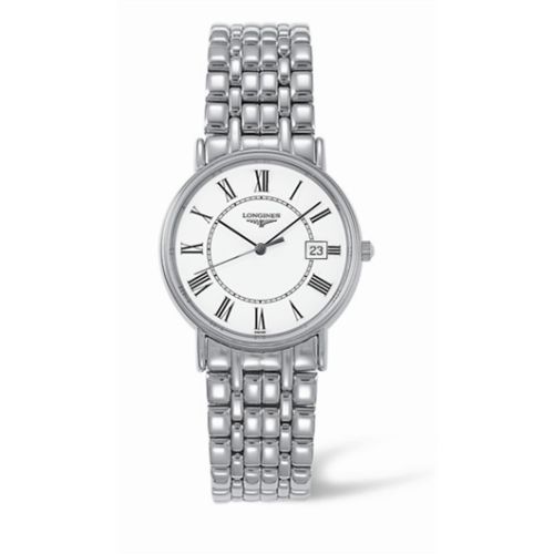 Longines Presence L4.720.4.11.6 White 33.00 mm Quartz