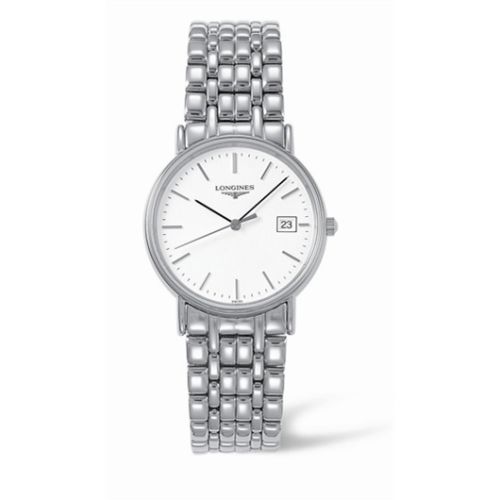 Longines Presence L4.720.4.12.6 White 33.00 mm Quartz