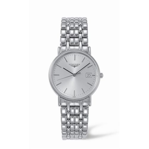 Longines Presence L4.720.4.72.6 Silver 33.00 mm Quartz