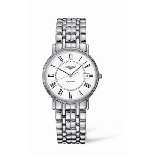 Longines Presence L4.721.4.11.6 White 34.50 mm Automatic