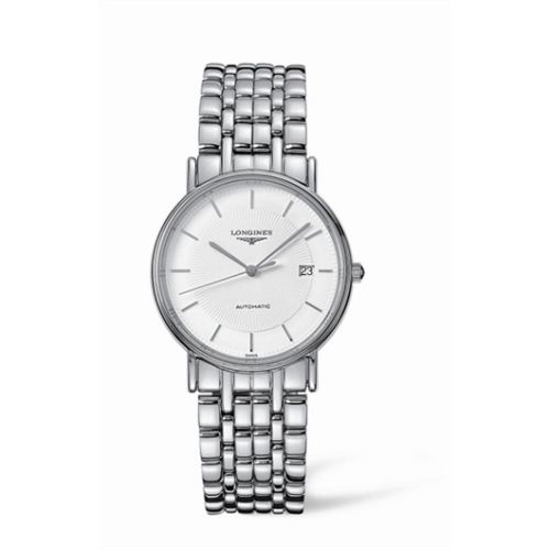Longines Presence L4.721.4.18.6 White 34.50 mm Automatic