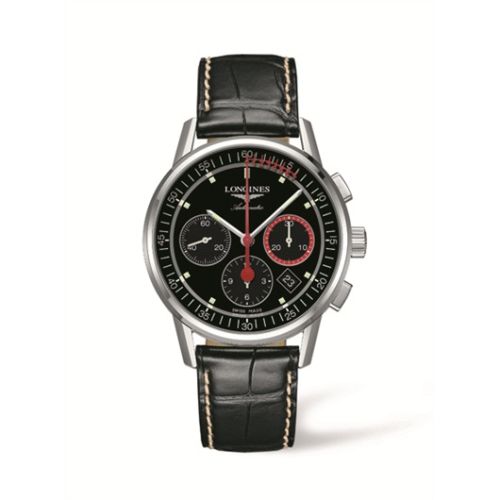 Longines Heritage L4.754.4.52.4 Black 41.00 mm Automatic