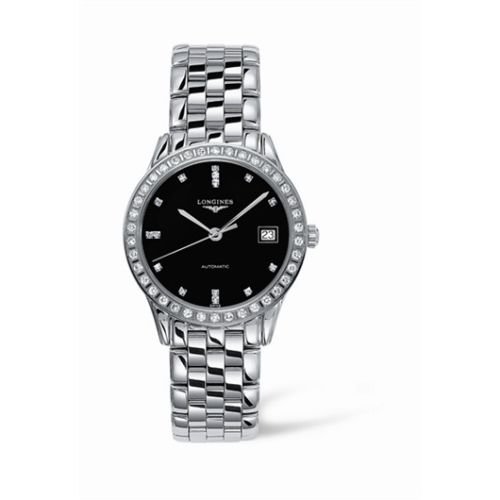 Longines Flagship L4.774.0.57.6 Black 36.00 mm Automatic