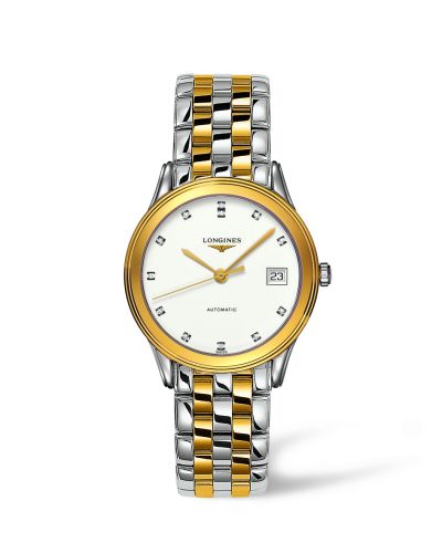 Longines Flagship L4.774.3.27.7 White 35.60 mm Automatic