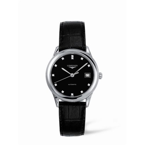 Longines Flagship L4.774.4.57.2 Black 35.60 mm Automatic
