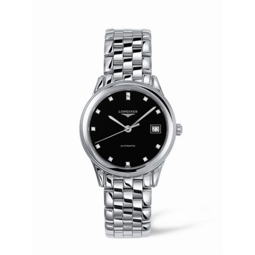 Longines Flagship L4.774.4.57.6 Black 35.60 mm Automatic