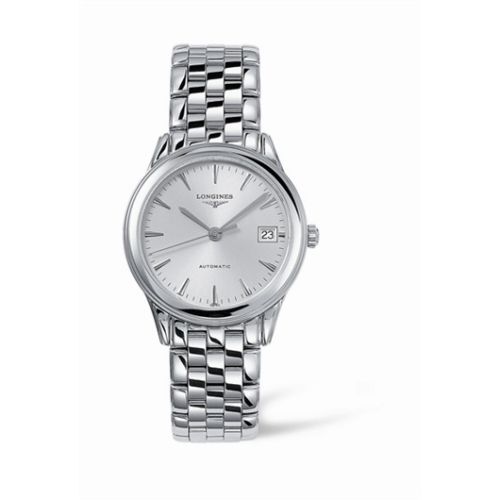 Longines Flagship L4.774.4.72.6 Silver 35.60 mm Automatic