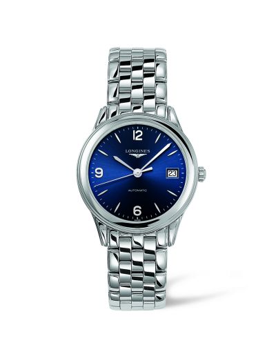 Longines Flagship L4.774.4.96.6 Blue 35.60 mm Automatic