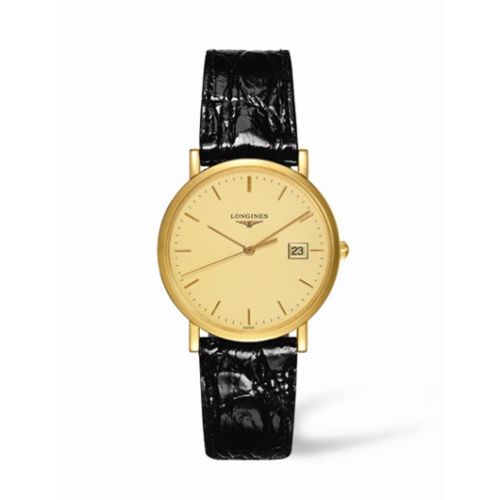 Longines Presence L4.777.6.32.2 Champagne 34.00 mm Quartz