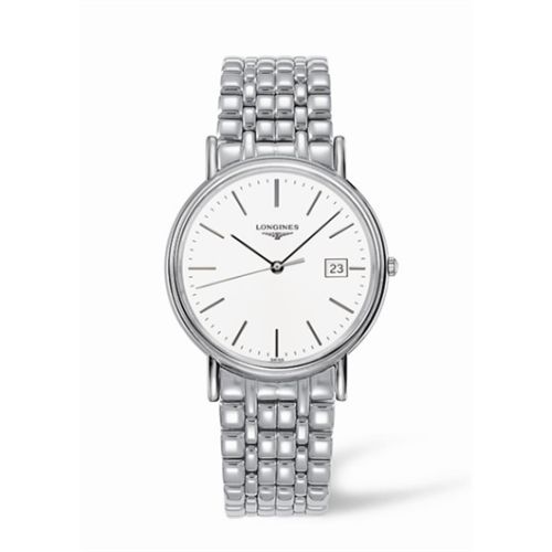 Longines Presence L4.790.4.12.6 White 38.50 mm Quartz