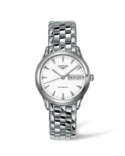 Longines Flagship L4.799.4.12.6 White 35.60 mm Automatic