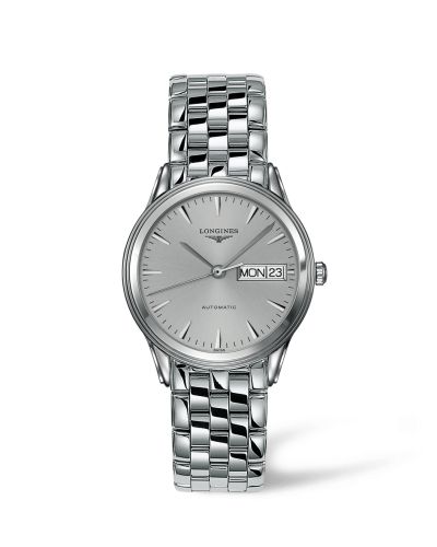 Longines Flagship L4.799.4.72.6 Silver 35.60 mm Automatic