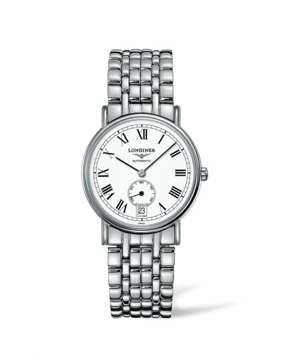 Longines Presence L4.804.4.11.6 White 34.50 mm Automatic