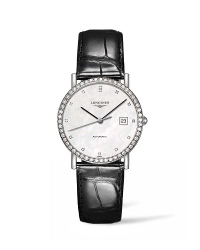 Longines Elegant L4.809.0.87.2 White 34.50 mm Automatic