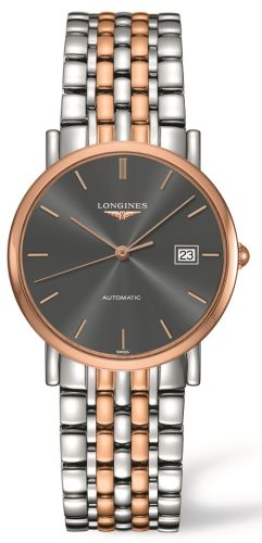Longines Elegant L4.809.5.72.7 Grey 34.50 mm Automatic