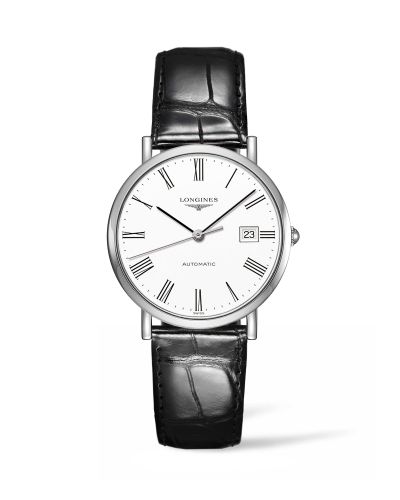Longines Elegant L4.810.4.11.2 White 37.00 mm Automatic