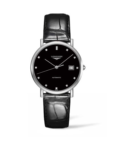 Longines Elegant L4.810.4.57.2 Black 37.00 mm Automatic