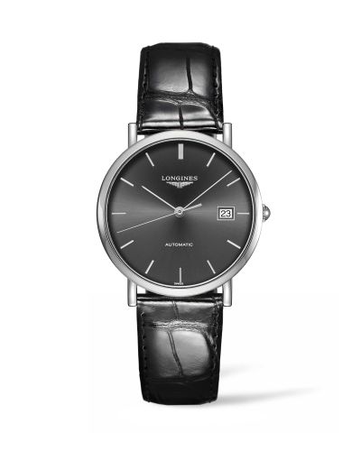 Longines Elegant L4.810.4.72.2 Grey 37.00 mm Automatic