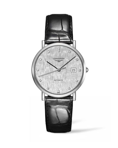 Longines Elegant L4.810.4.77.2 Silver 37.00 mm Automatic