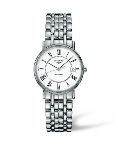 Longines Presence L4.821.4.11.6 White 34.50 mm Automatic
