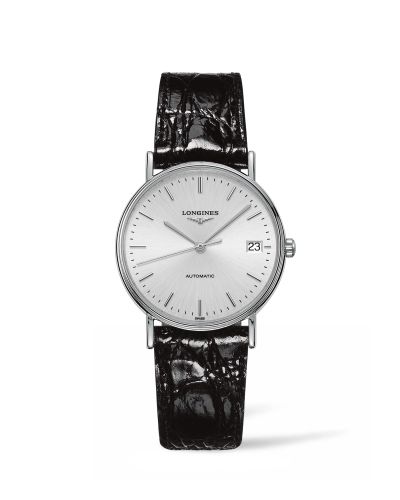 Longines Presence L4.821.4.72.2 Silver 34.50 mm Automatic